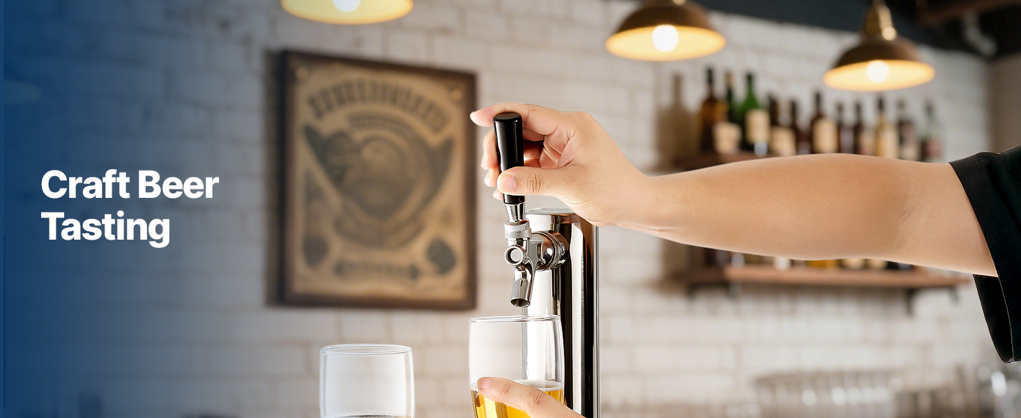 VEVOR Beer Kegerator single tap draft dispenser