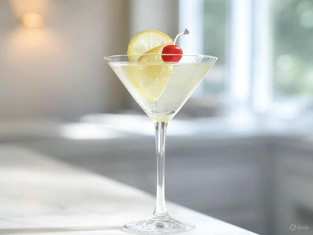 Cherry Lemon Drop Martini